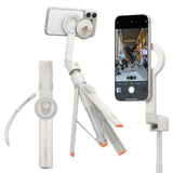 S582W Bluetooth Selfiestang Tripod Spigen - MagSafe Kompatibel - Beige