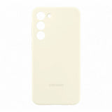 Original Samsung Galaxy S23+ (Plus) Silikon Deksel - Kremhvit (EF-PS916TUEGWW)