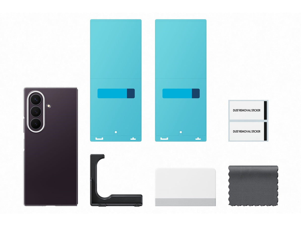 Originalt Samsung Galaxy Z Fold8 Ultra-deksel med beskyttelsesfilm – gjennomsiktig