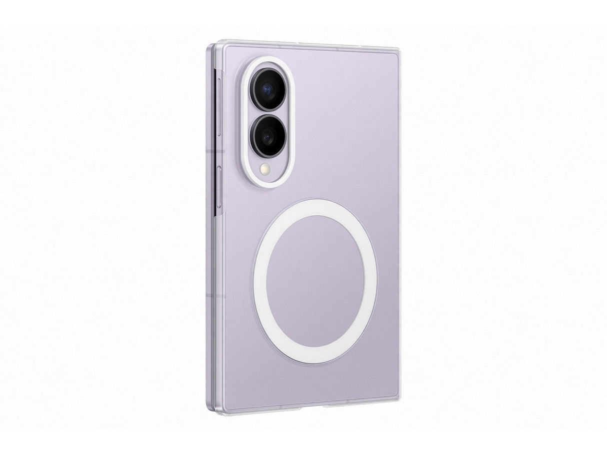 Original Samsung Galaxy Z Fold8 Clear Magnet-deksel med beskyttelsesfilm - Gjennomsiktig