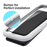iPhone 11 / XR Spigen Skjermbeskyttelse - Svart Kant