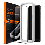 iPhone 11 / XR Spigen Skjermbeskyttelse - Svart Kant