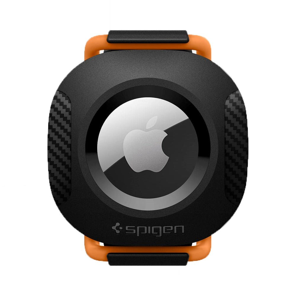 Spigen ComforTag AirTag 1. & 2. Gen. Dekselfor Kjæledyrhalsbånd - Svart