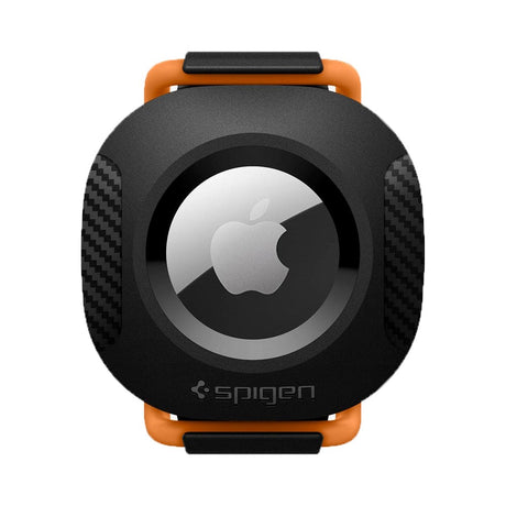 Spigen ComforTag AirTag 1. & 2. Gen. Dekselfor Kjæledyrhalsbånd - Svart