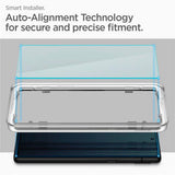 Google Pixel 6a Spigen Alignmaster Glas.tR Skjermbeskytter 2. Stk - Case Friendly - Genomskinlig