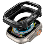 Apple Watch Ultra 3 / 2 / 1 (49mm) Spigen Rugged Armor Deksel - Svart