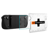 Valve Steam Deck / OLED Spigen EZ Fit Glas.tR Skjermbeskytter - Case Friendly - Gjennomsiktig