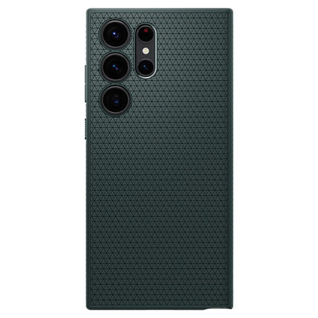 Samsung Galaxy S23 Ultra Spigen Liquid Air - Fleksibelt Plast Deksel - Grønn