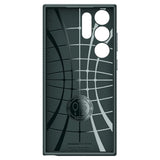 Samsung Galaxy S23 Ultra Spigen Liquid Air - Fleksibelt Plast Deksel - Grønn