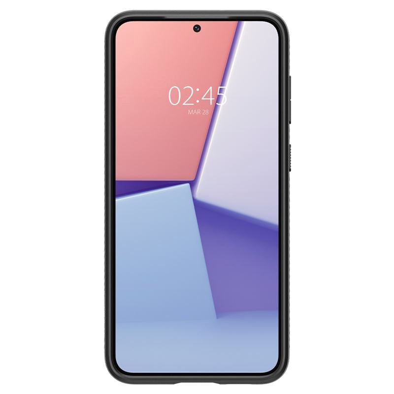 Samsung Galaxy S23 Spigen Liquid Air Deksel - Svart