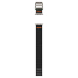 Apple Watch (42/44/SE/45/46/49mm) Spigen DuraPro Flex Nylon Reim - Svart