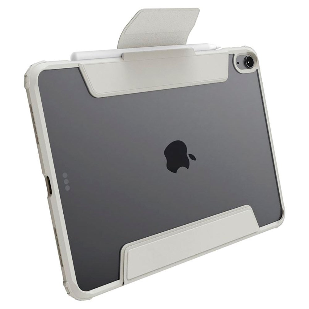 iPad Air 11-10.9" (2026-2020) Spigen Air Skin Pro Skinn Flip Deksel - Grå