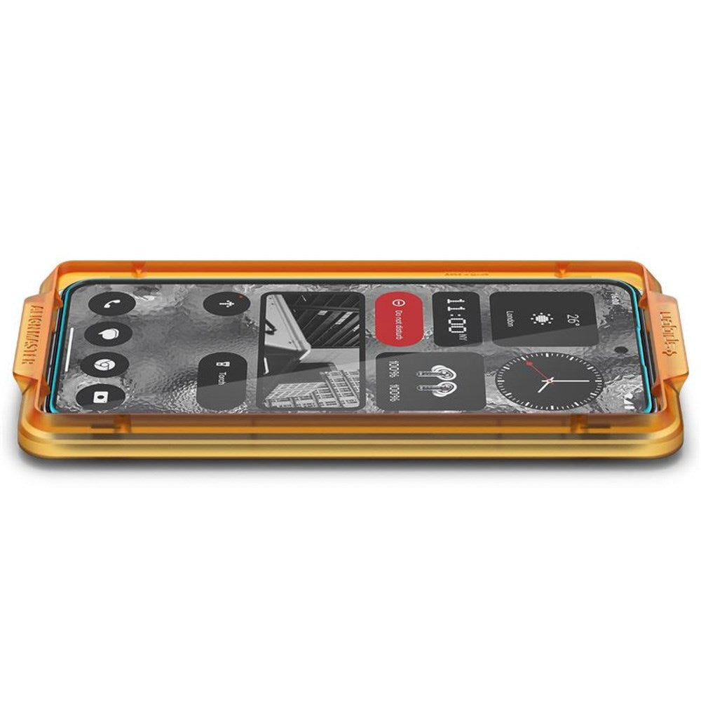 Nothing Phone (2) Spigen AlignMaster Glass tR Skjermbeskyttelse - 2 stk - Case Friendly - Gjennomsiktig