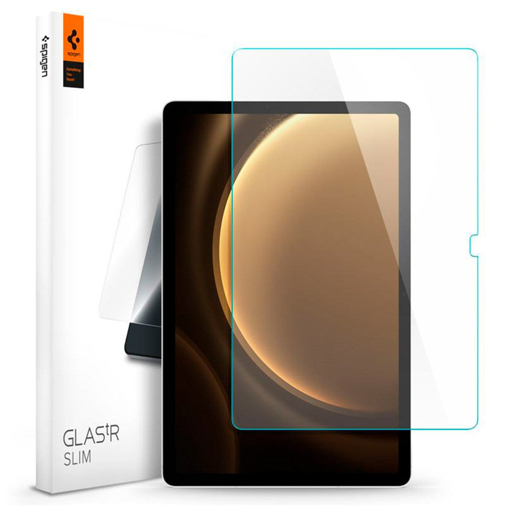 Samsung Galaxy Tab S10 FE / S9 FE Spigen Glas.tr Slim Skjermbeskyttelse - Gjennomsiktig