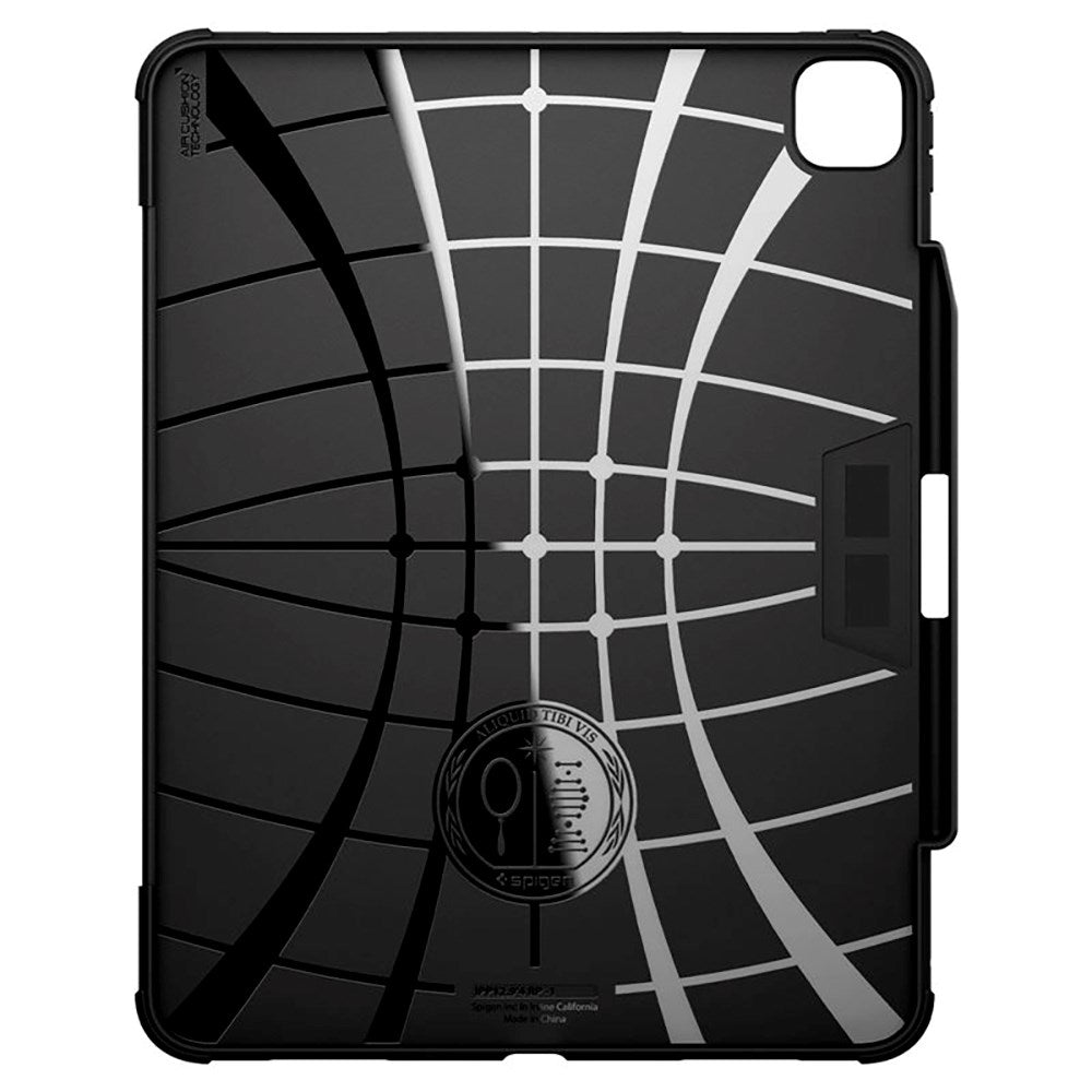 iPad Pro 13" (2025 / 2024) Spigen Rugged Armor Pro Deksel m. Apple Pencil Holder - Svart