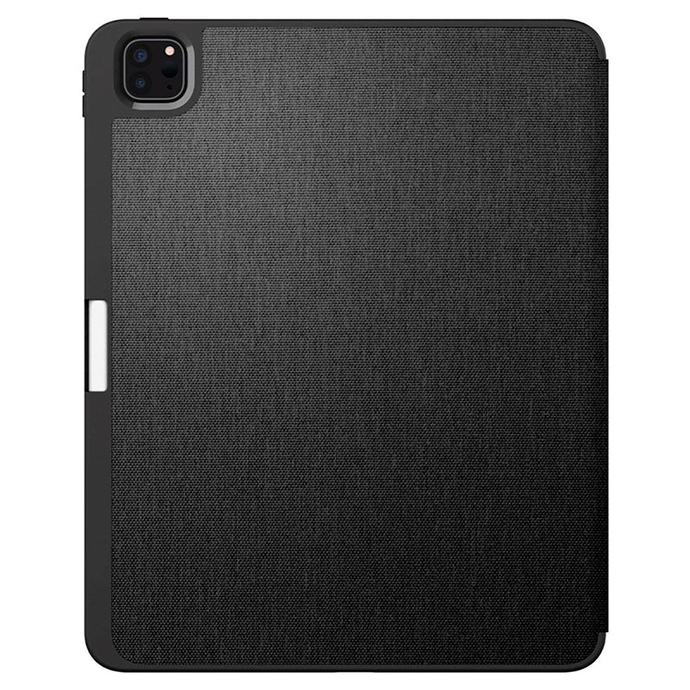 iPad Pro 13" (2025 / 2024) Spigen Urban Fit Stoff Deksel med Pekepenn Holder - Svart