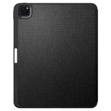iPad Pro 13" (2025 / 2024) Spigen Urban Fit Stoff Deksel med Pekepenn Holder - Svart