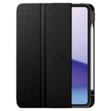 iPad Pro 11" (2025 / 2024) Spigen Urban Fit Stoff Deksel med Pekepenn Holder - Svart