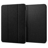iPad Pro 11" (2025 / 2024) Spigen Urban Fit Stoff Deksel med Pekepenn Holder - Svart