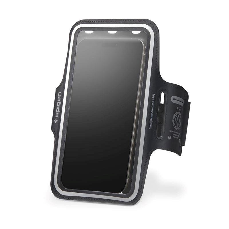 Spigen Universelt Dynamic Shield Løpearmbånd (Maks. Mobil: 6.9") - Svart