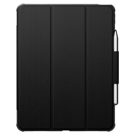 iPad Air 13" (2026 / 2025 / 2024) Spigen Rugged Armor Pro Deksel m. Apple Pencil Holder - Svart