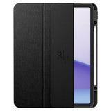 iPad Air 13" (2026 / 2025 / 2024) Spigen Urban Fit Stoff Deksel med Pekepenn Holder - Svart