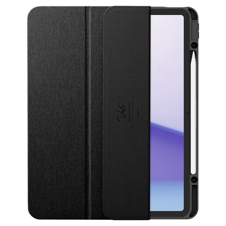 iPad Air 13" (2026 / 2025 / 2024) Spigen Urban Fit Stoff Deksel med Pekepenn Holder - Svart