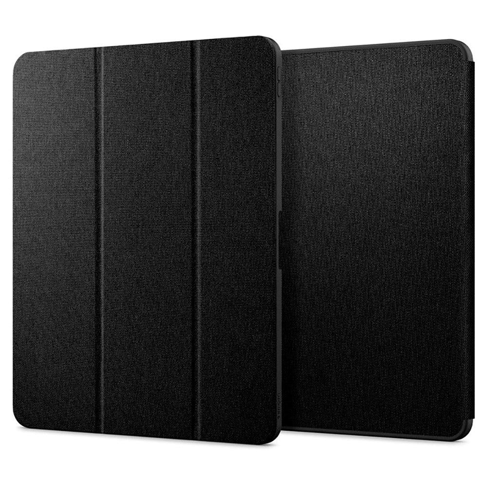 iPad Air 13" (2026 / 2025 / 2024) Spigen Urban Fit Stoff Deksel med Pekepenn Holder - Svart