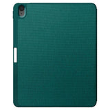 iPad Air 13" (2026 / 2025 / 2024) Spigen Urban Fit Stoff Deksel med Pekepenn Holder - Grønn