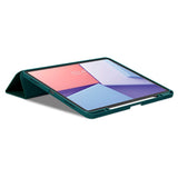 iPad Air 13" (2026 / 2025 / 2024) Spigen Urban Fit Stoff Deksel med Pekepenn Holder - Grønn