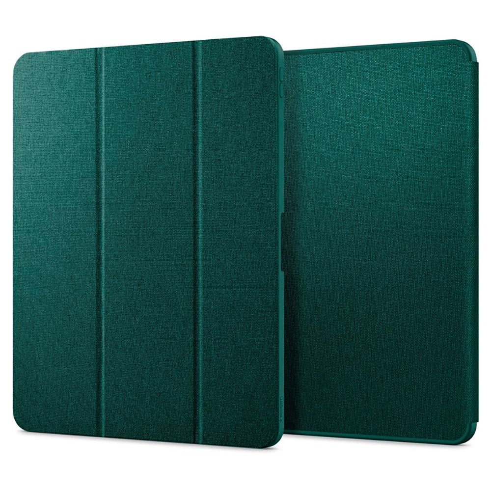 iPad Air 13" (2026 / 2025 / 2024) Spigen Urban Fit Stoff Deksel med Pekepenn Holder - Grønn