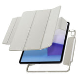 iPad Air 13" (2026 / 2025 / 2024) Spigen Air Skin Pro Skinn Flip Deksel - Grå