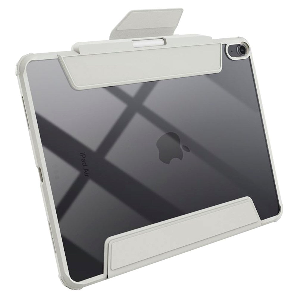 iPad Air 13" (2026 / 2025 / 2024) Spigen Air Skin Pro Skinn Flip Deksel - Grå