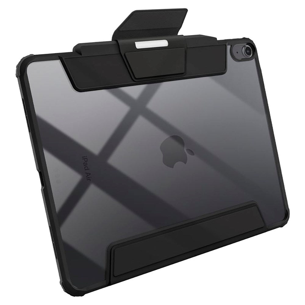 iPad Air 13" (2026 / 2025 / 2024) Spigen Air Skin Pro Skinn Flip Deksel - Svart