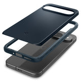 Google Pixel 9 / 9 Pro Spigen Thin Fit Hybrid Deksel - grå
