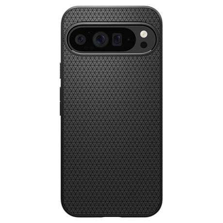 Google Pixel 9 Pro XL Spigen Liquid Air Deksel - Matt Svart