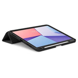 iPad Air 11" (2026 / 2025 / 2024) Spigen Urban Fit Stoff Deksel m. Penneholder - Svart