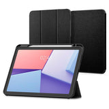 iPad Air 11" (2026 / 2025 / 2024) Spigen Urban Fit Stoff Deksel m. Penneholder - Svart