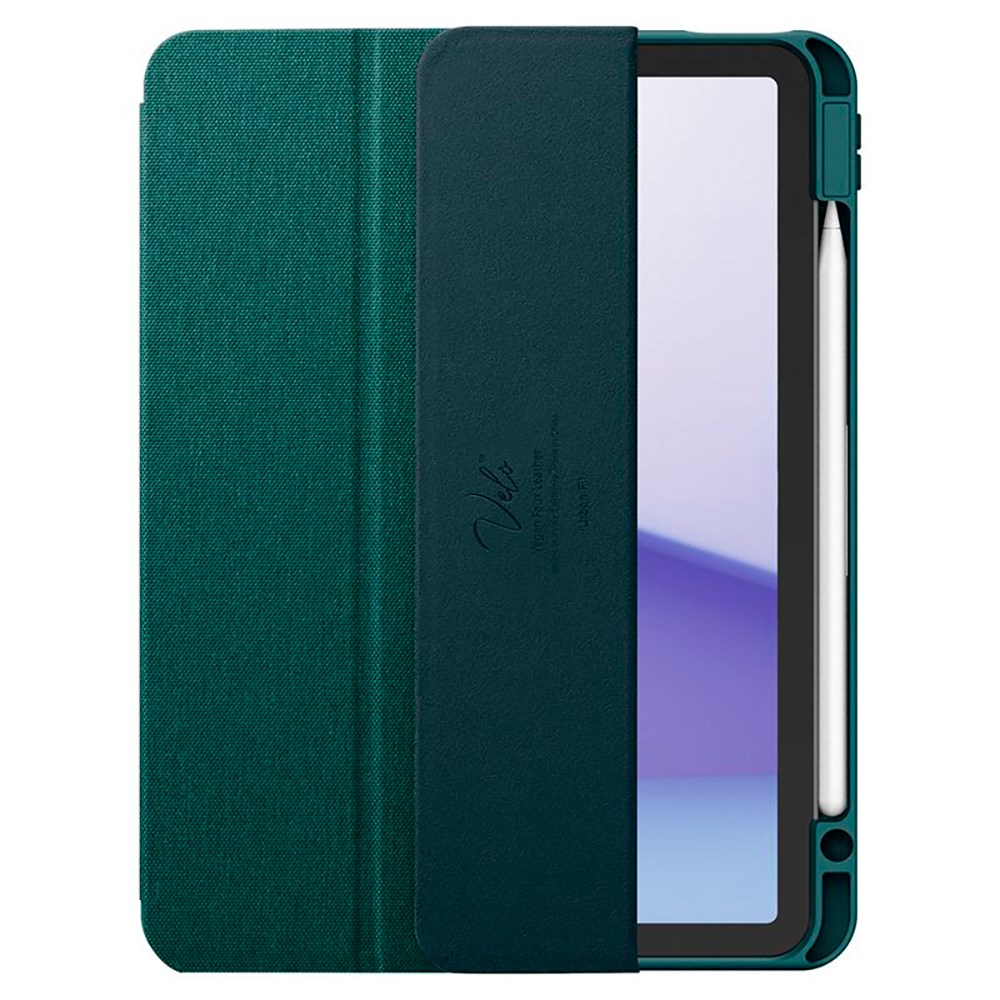 iPad Air 11" (2026 / 2025 / 2024) Spigen Urban Fit Stoff Deksel m. Penneholder - Grønn