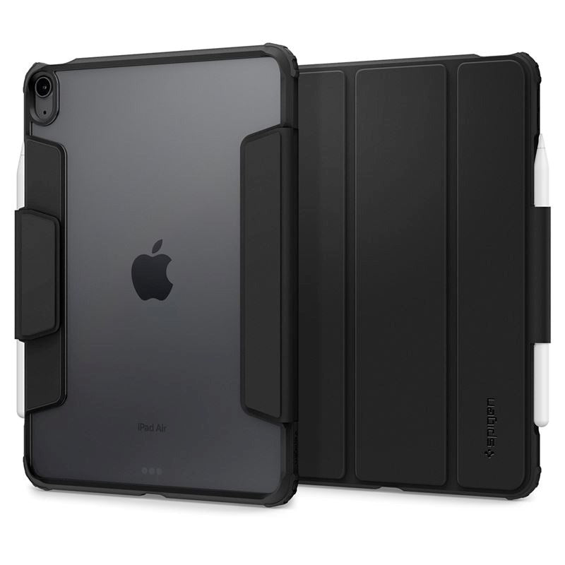 iPad Air 11" (2026 / 2025 / 2024) Spigen Air Skin Pro Skinn Flip Deksel - Sort