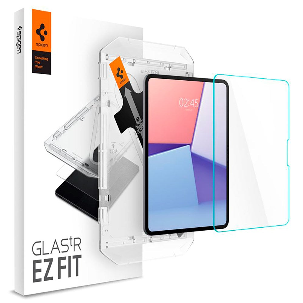 iPad Pro 11" (2025 / 2024) Spigen EZ Fit Glas.tR Skjermbeskytter - Case Friendly - Gjennomsiktig