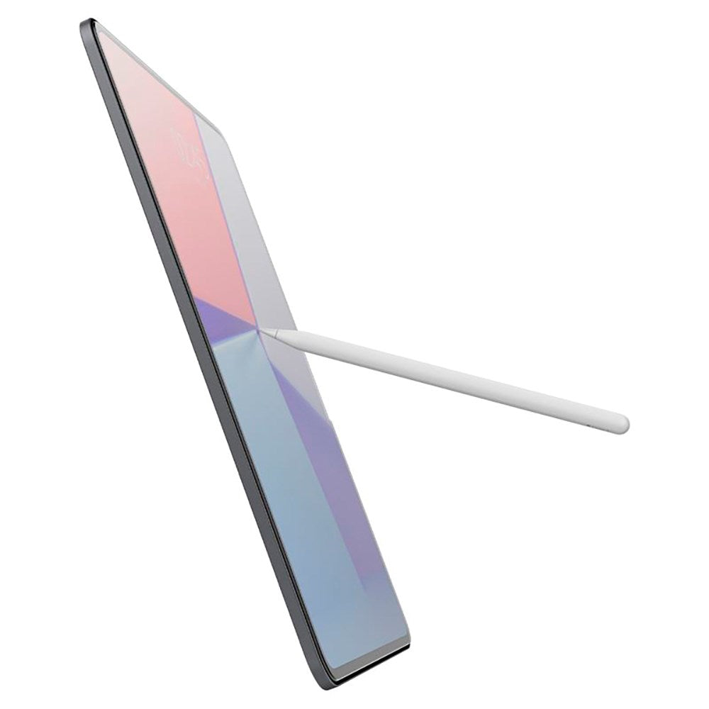 iPad Pro 13" (2025 / 2024) Spigen Paper Touch EZ Fit Glas.tR Skjermbeskytter - Case Friendly - Gjennomsiktig