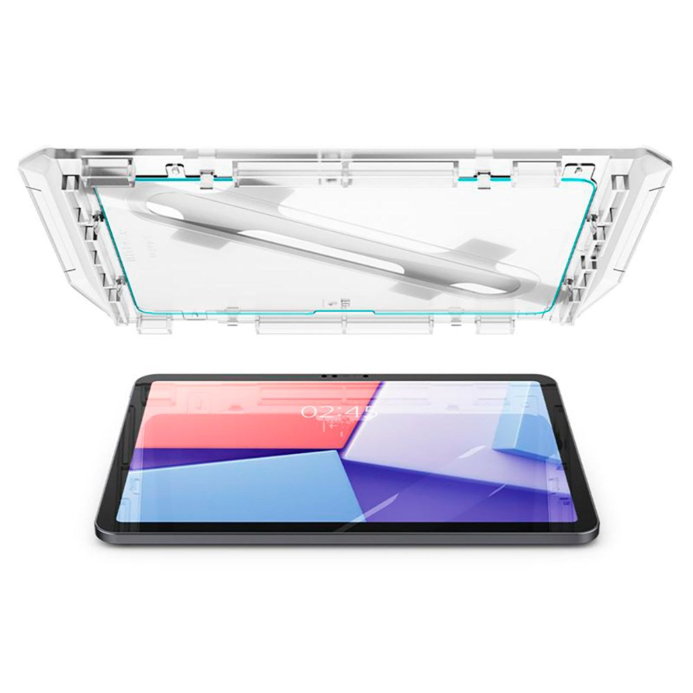 iPad Air 11" (2026 / 2025 / 2024) Spigen EZ Fit Glas.tR Skjermbeskytter - Case Friendly - Gjennomsiktig