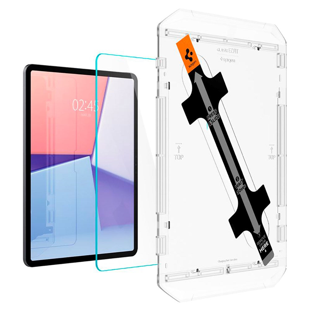 iPad Air 13" (2026 / 2025 / 2024) Spigen EZ Fit Glas.tR Skjermbeskytter - Case Friendly - Gjennomsiktig
