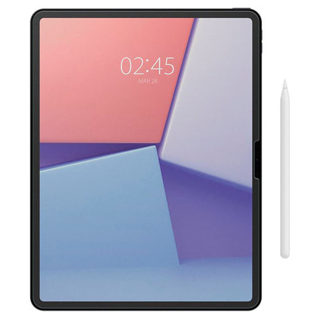 iPad Air 13" (2026 / 2025 / 2024) Spigen Paper Touch EZ Fit Glas.tR Skjermbeskytter - Case Friendly - Gjennomsiktig
