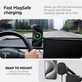 Spigen TapLock Mobilholder til Tesla S / 3 / X / Y / Cybertruck - MagSafe Kompatibel - Svart