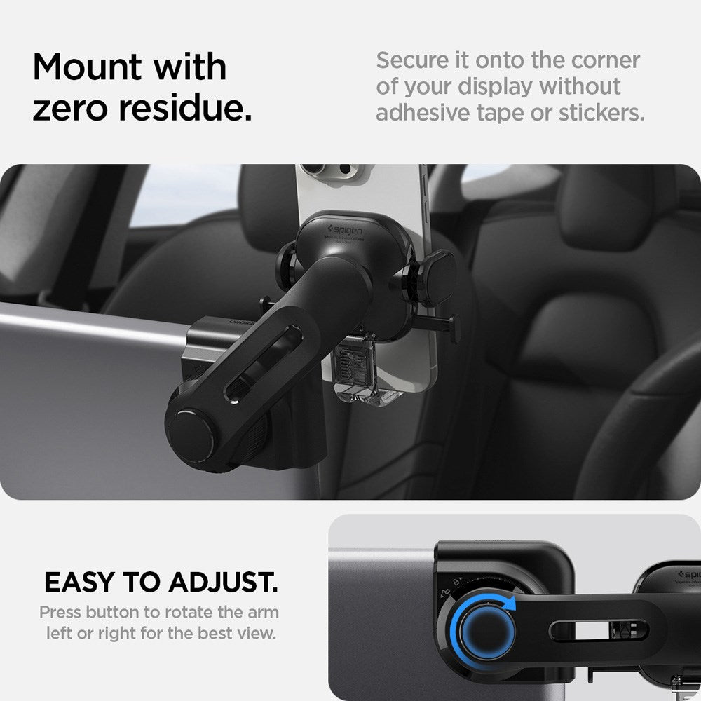Spigen TapLock Universal Mobilholder til Tesla S / 3 / X / Y / Cybertruck - Svart