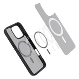 iPhone 16 Pro Spigen Ultra Hybrid Deksel - MagSafe Kompatibel - Svart