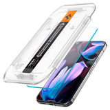 Google Pixel 10 / 10 Pro / 9 / 9 Pro Spigen EZ Fit Glas.tR Skjermbeskytter 2. Stk - Case Friendly - Gjennomsiktig