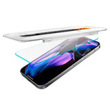 Google Pixel 10 / 10 Pro / 9 / 9 Pro Spigen EZ Fit Glas.tR Skjermbeskytter 2. Stk - Case Friendly - Gjennomsiktig